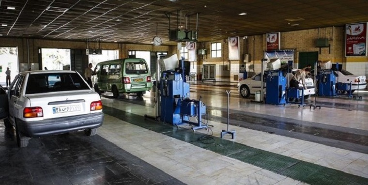 معاینه فنی خودروها