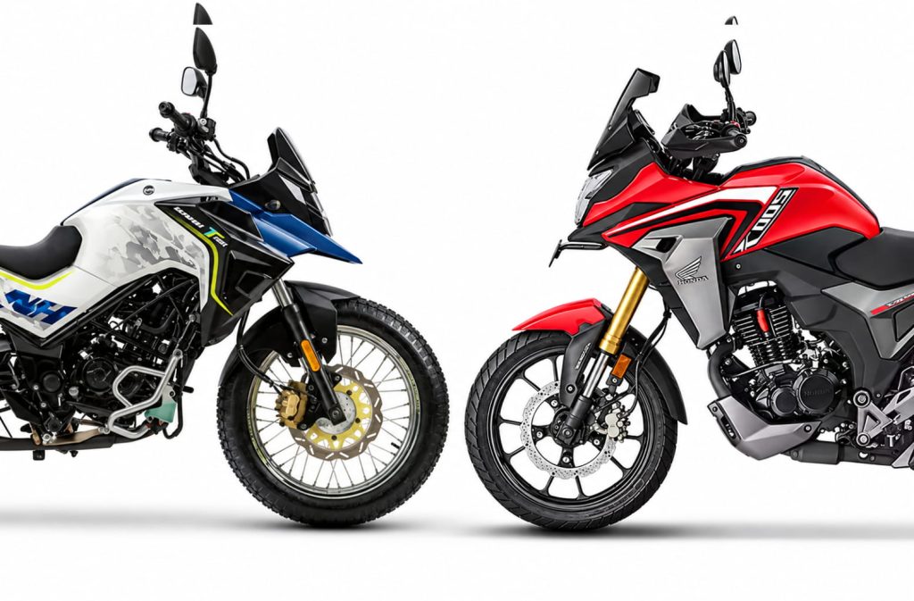 ظاهر گلکسی NH180 و هوندا CB200X
