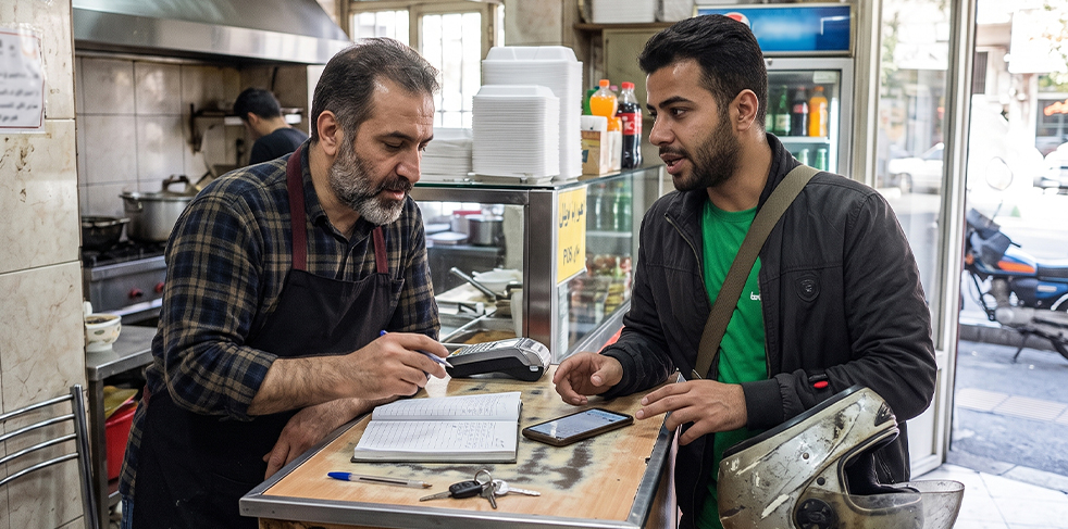 بررسی حقوق پیک موتوری