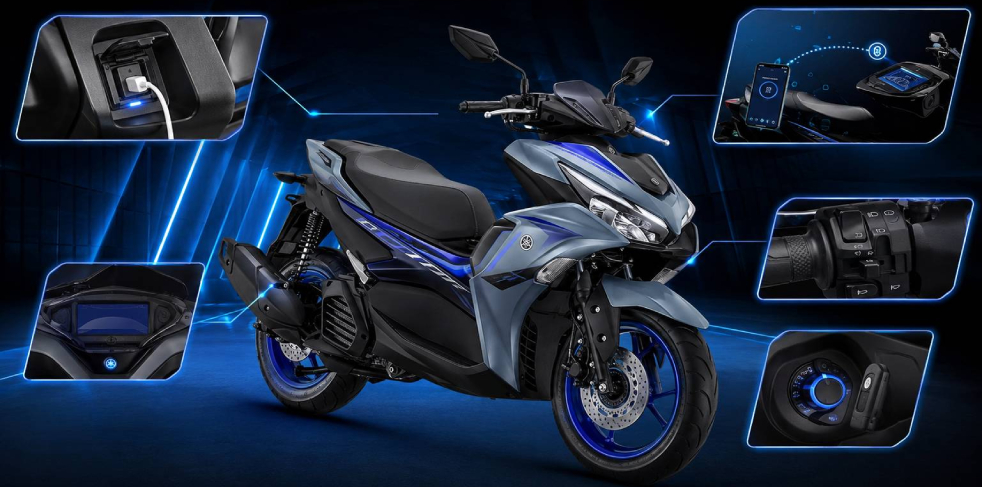 امکانات یاماها aerox 155